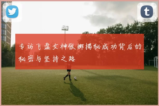 专访飞盘女神张娜揭秘成功背后的秘密与坚持之路