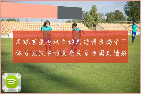 足球明星与韩国的恩怨情仇揭示了体育竞技中的复杂关系与国别情感