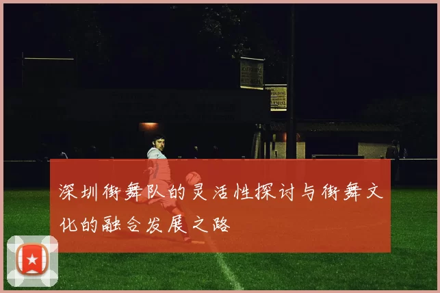深圳街舞队的灵活性探讨与街舞文化的融合发展之路